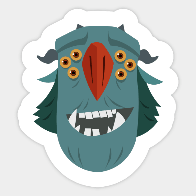 Trollhunter Blinky Sticker by ijoshthereforeiam